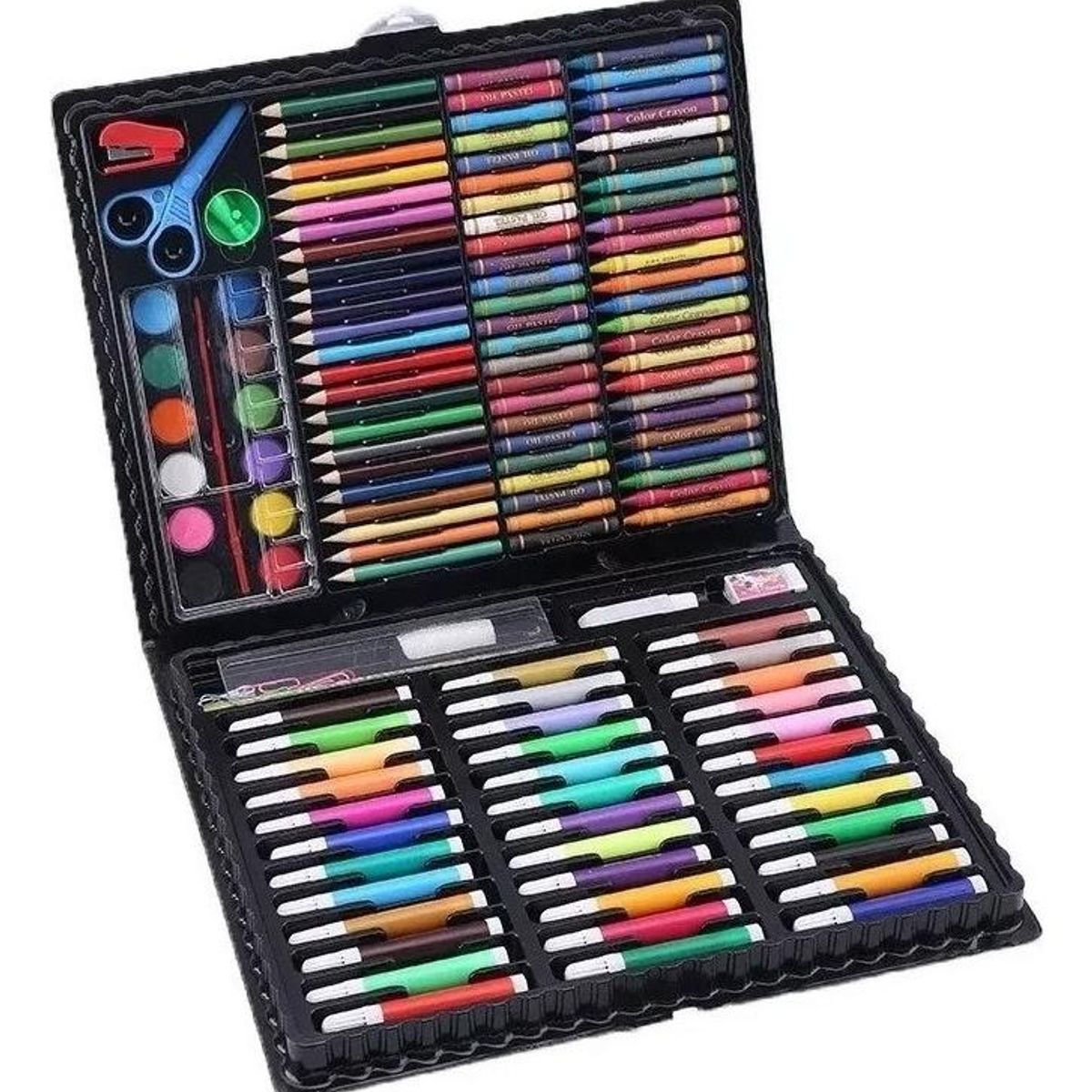 GENERICO - Set de Arte Maleta 150 Piezas con Lápices y Accesorios