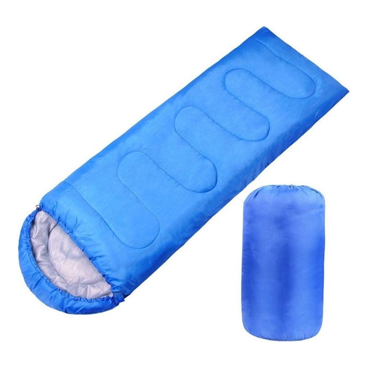 GENERICO - Saco de Dormir Camping 4 Temporadas con Gorro