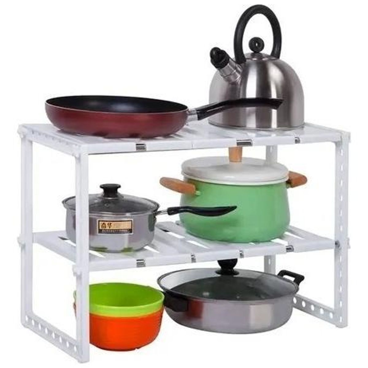 GENERICO - Estante Ajustable Multiuso Organizador para Cocina y Baño