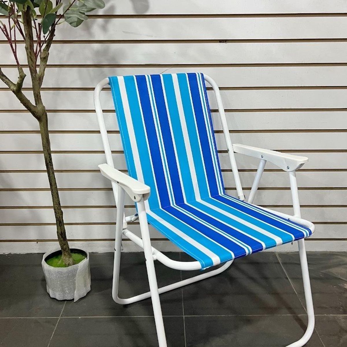 GENERICO - Silla Playa Plegable de Camping y Pesca - 100kg