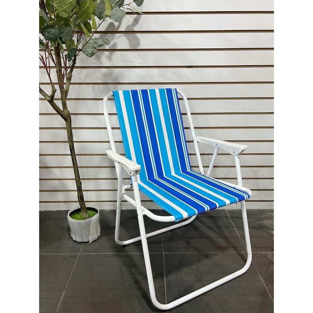 GENERICO - Silla Playa Plegable de Camping y Pesca - 100kg