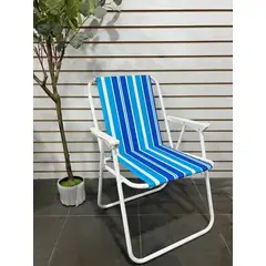 GENERICO - Silla Playa Plegable de Camping y Pesca - 100kg