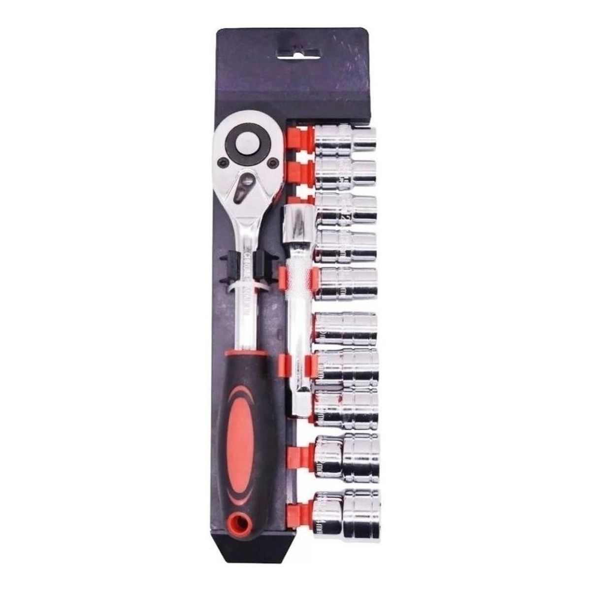 GENERICO - Set de Herramientas con Dados de 12 Piezas para Motos y Autos