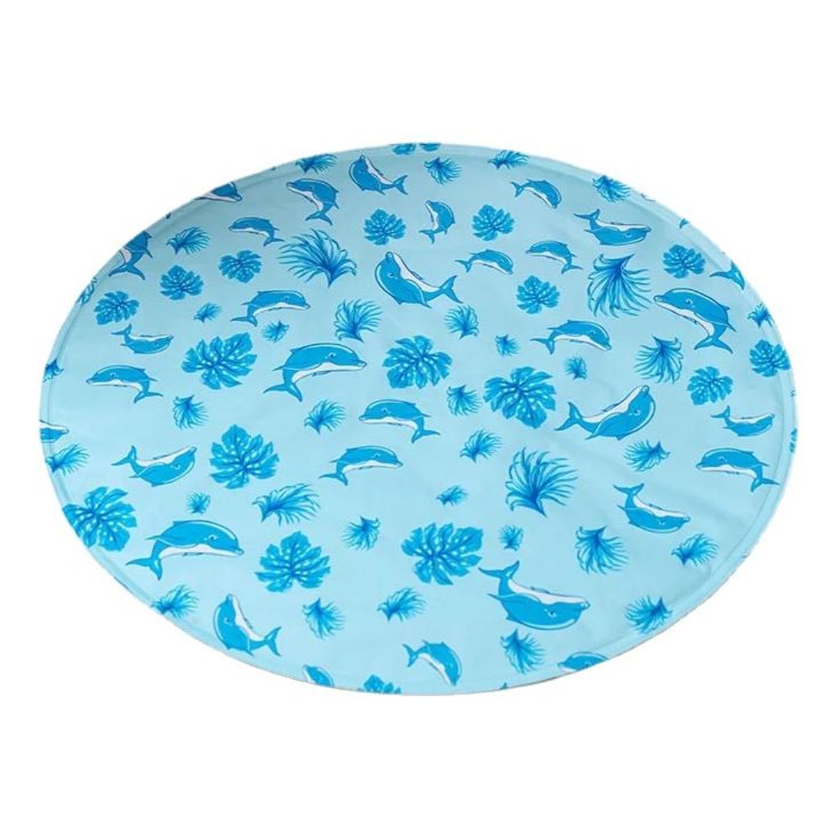 GENERICO - Manta Refrescante Redonda de Gel para Mascotas - 50 cm