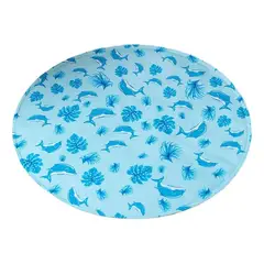 GENERICO - Manta Refrescante Redonda de Gel para Mascotas - 50 cm
