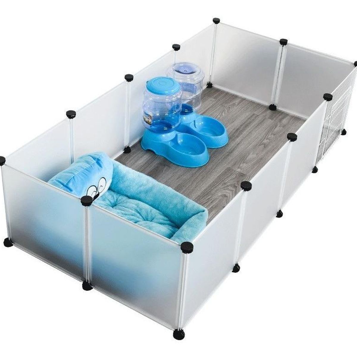 GENERICO - Valla de Seguridad para Mascotas Conejos y Perros