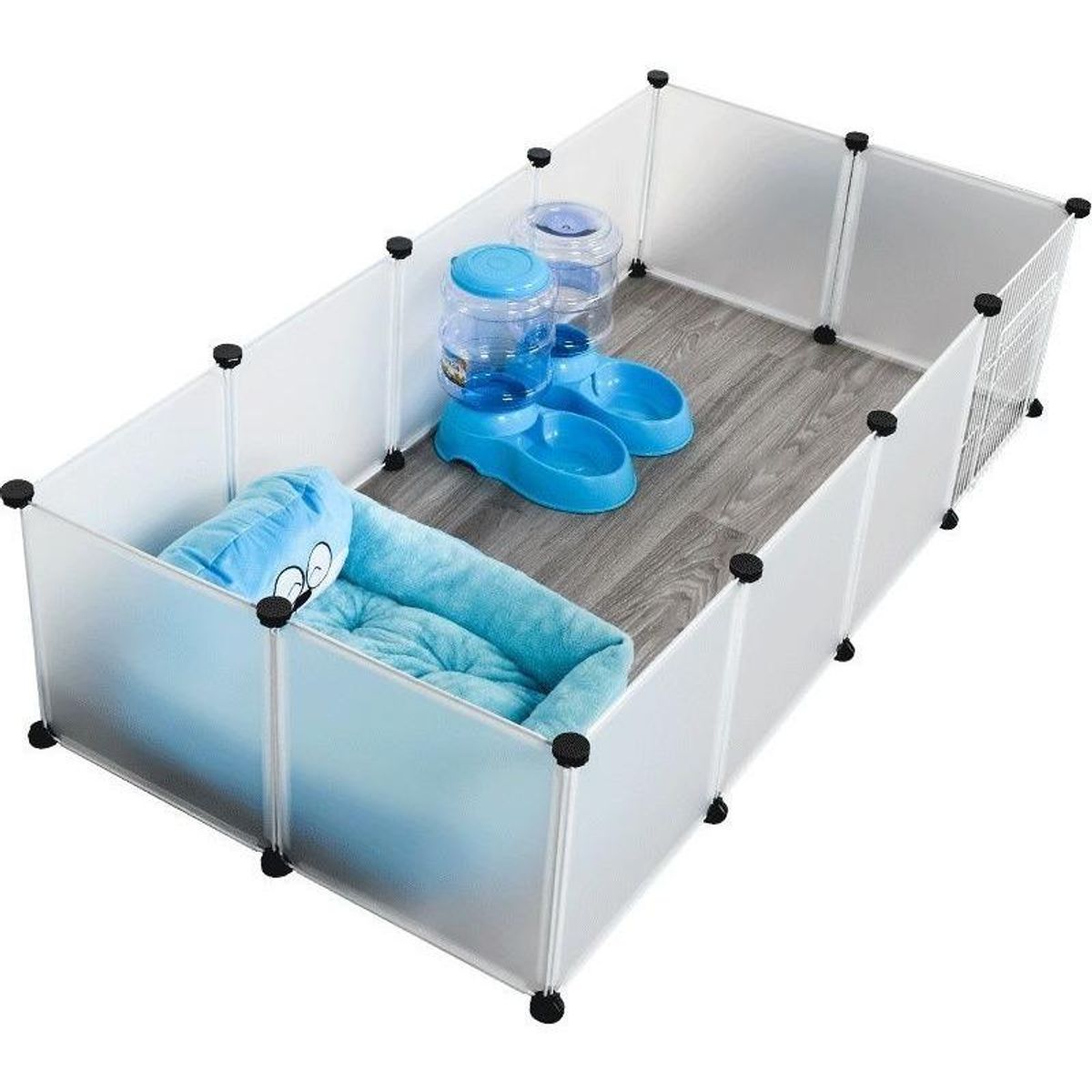 GENERICO - Valla de Seguridad para Mascotas Conejos y Perros