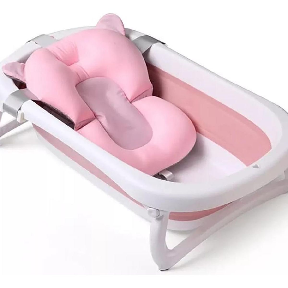 GENERICO - Bañera Plegable para Bebés con Base Antideslizante