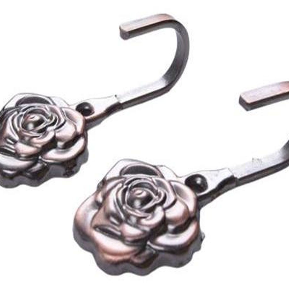 GENERICO - Pack de 2 Perchas de Fierro Fundido para Colgar Decoración