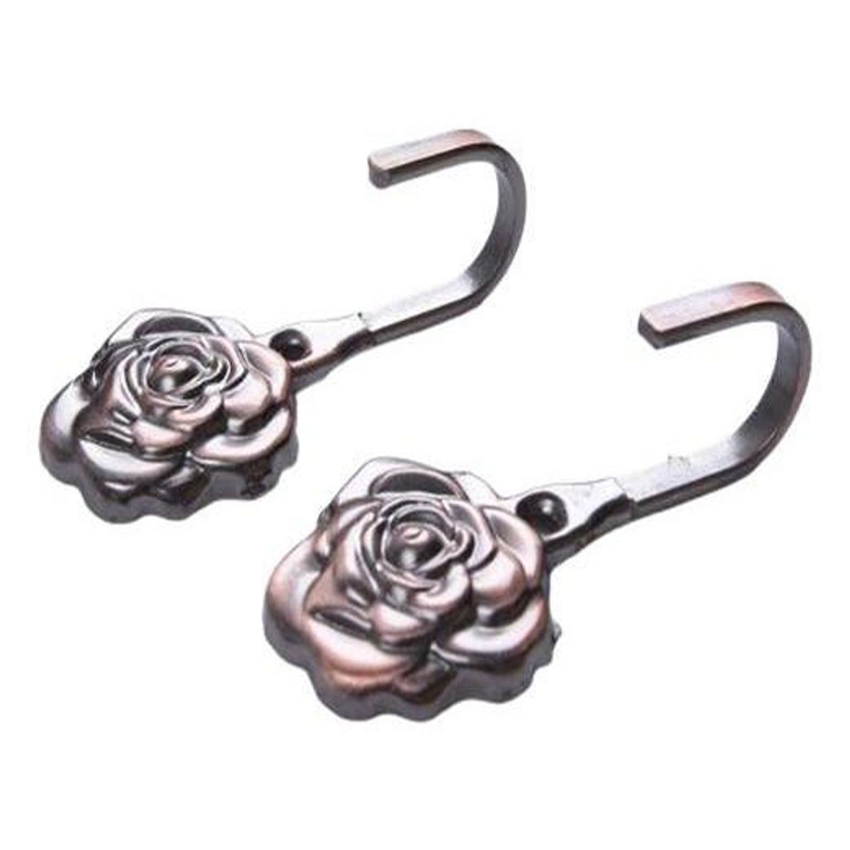 GENERICO - Pack de 2 Perchas de Fierro Fundido para Colgar Decoración