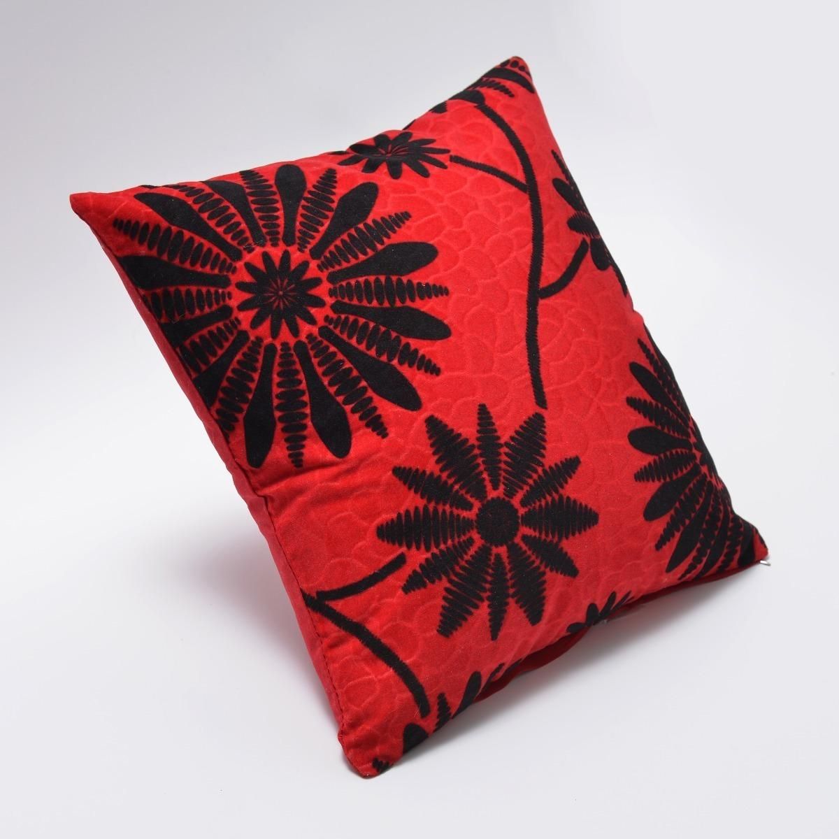 GENERICO - Pack de 6 Fundas para Cojín Diseño Girasol 43x43 cm.