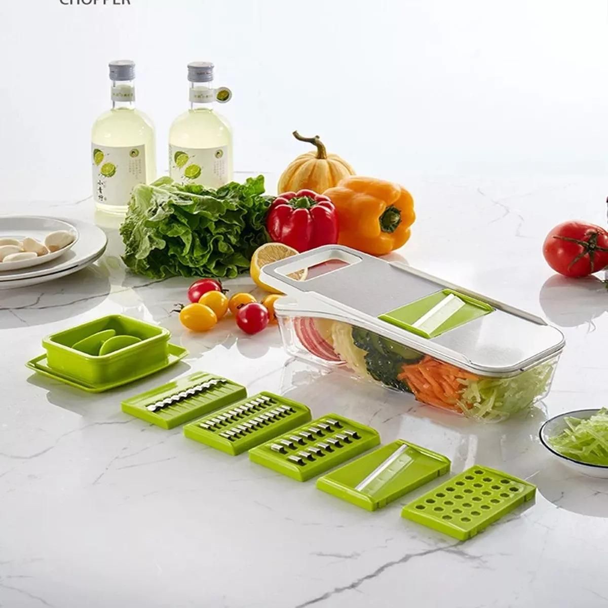 GENERICO - Picador Rallador Multiuso para Frutas y Verduras