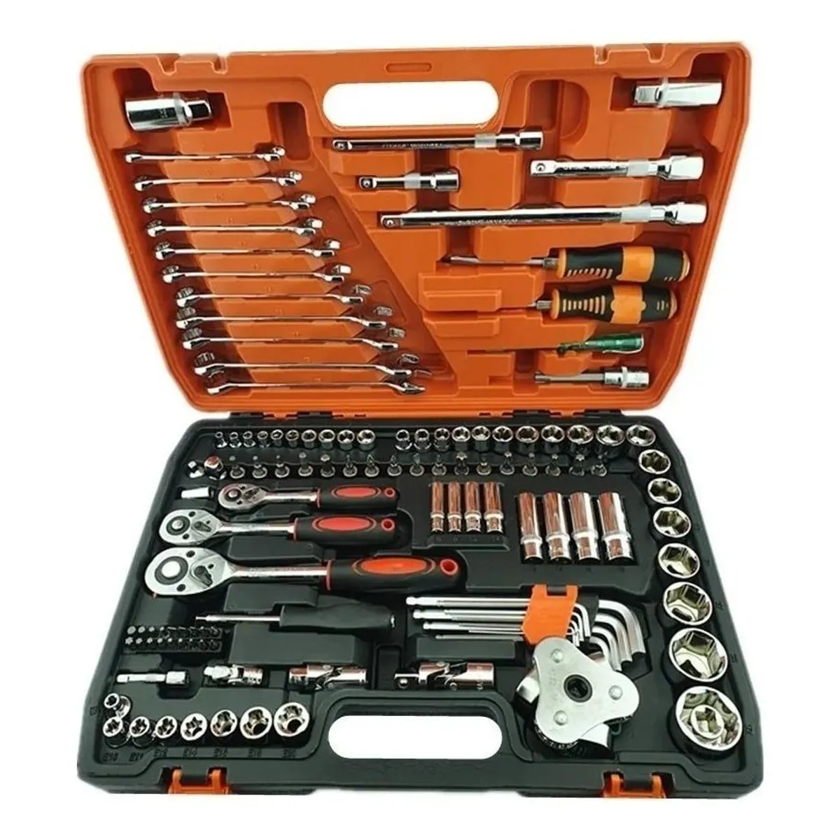 GENERICO - Juego de Dados Chicharra 121 Piezas - Maleta de Almacenamiento