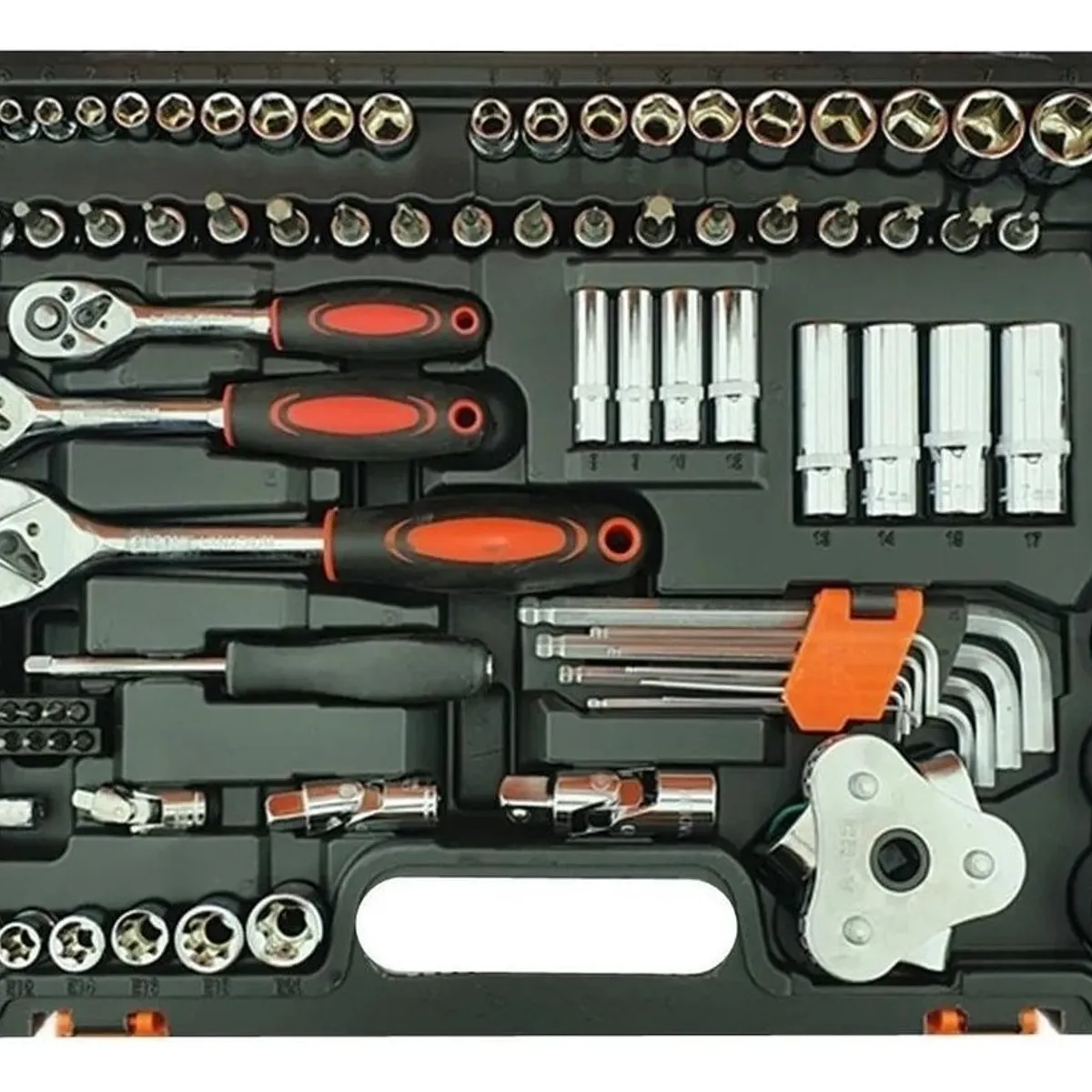 GENERICO - Juego de Dados Chicharra 121 Piezas - Maleta de Almacenamiento