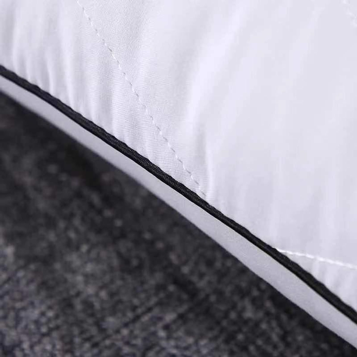 GENERICO - Pack de 2 Almohadas de Microfibra Suaves y Comprimidas