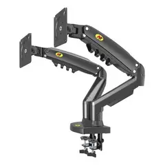 GENERICO - Soporte Ergonómico de Mesa para TVMonitor Dual 17-27" - Ajustable.