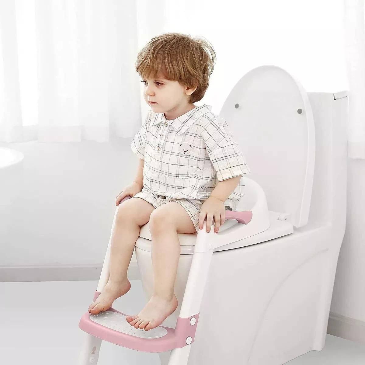 GENERICO - Asiento de Entrenamiento para Orinal con Escalera Ajustable