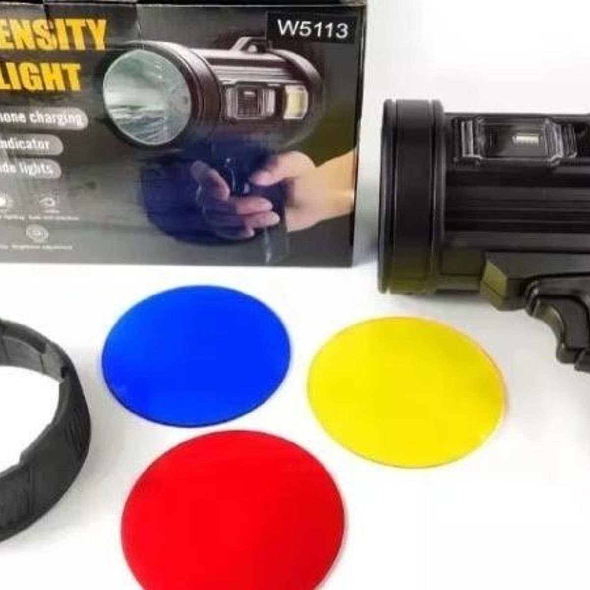 GENERICO - Linterna Táctica LED de Mano 90000 Lúmenes Impermeable