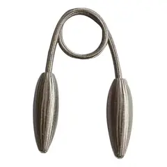 GENERICO - Pack de 2 Abrazaderas Flexibles para Cortinas Tulipán