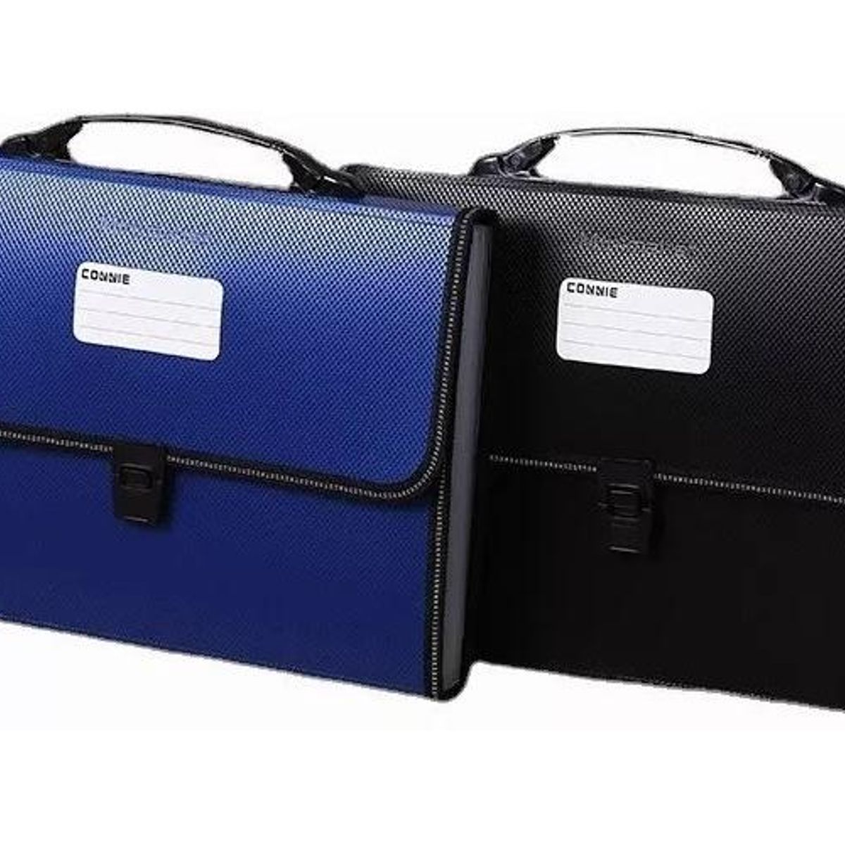 GENERICO - Carpeta Organizadora A4 con 12 Fuelles Color Negro