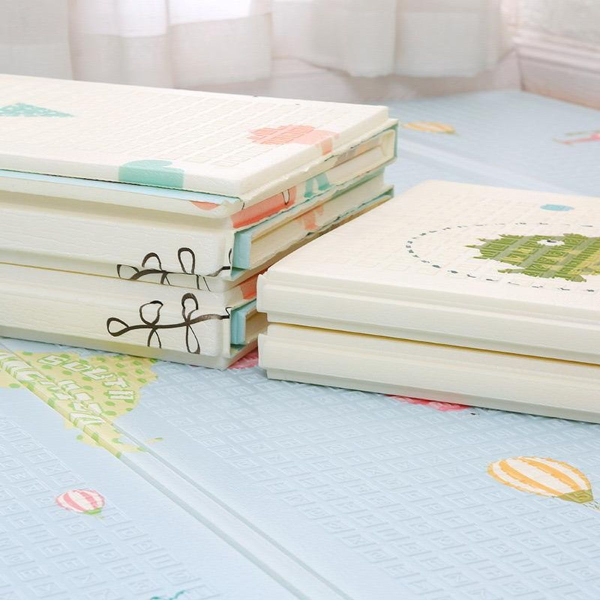 GENERICO - Alfombra Antigolpes Premium para Niños 120x150 cm