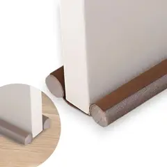 GENERICO - Protector Aislante De Frio Y Polvo Para Puertas Y Ventanas