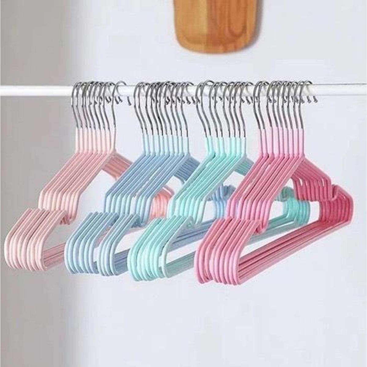 GENERICO - Ganchos Antideslizantes de Plástico - 100 Unidades