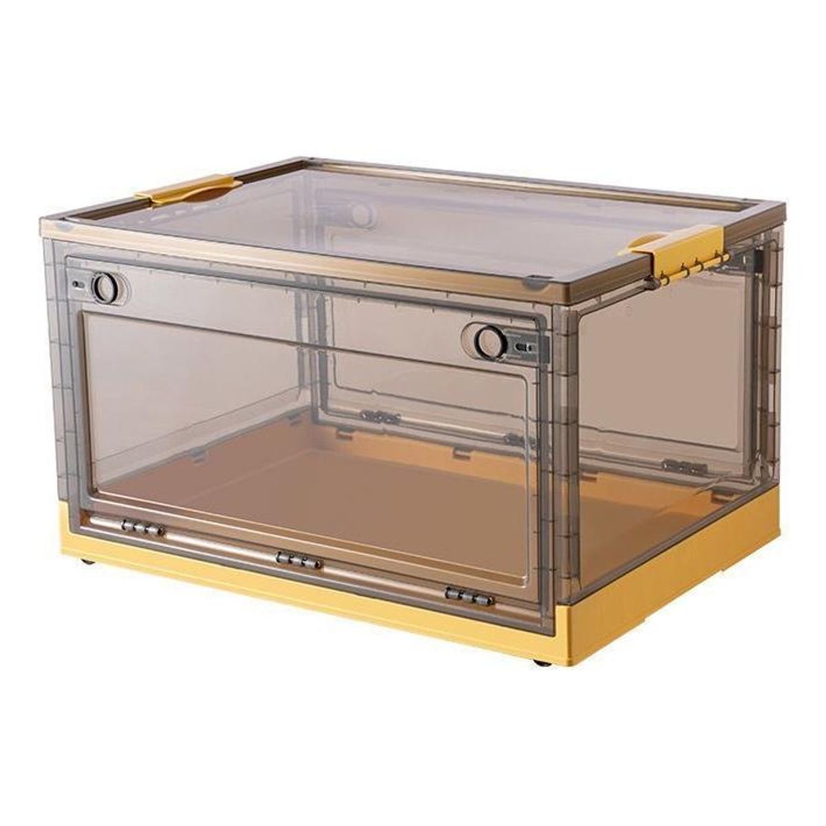 GENERICO - Caja Organizadora Plástica Multiuso con Ruedas y Tapa.