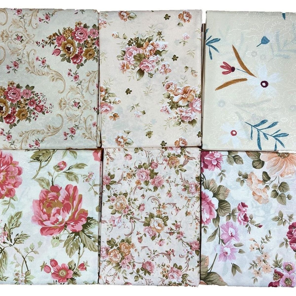 GENERICO - Mantel Rectangular 140x220 cm con Diseño de Flores