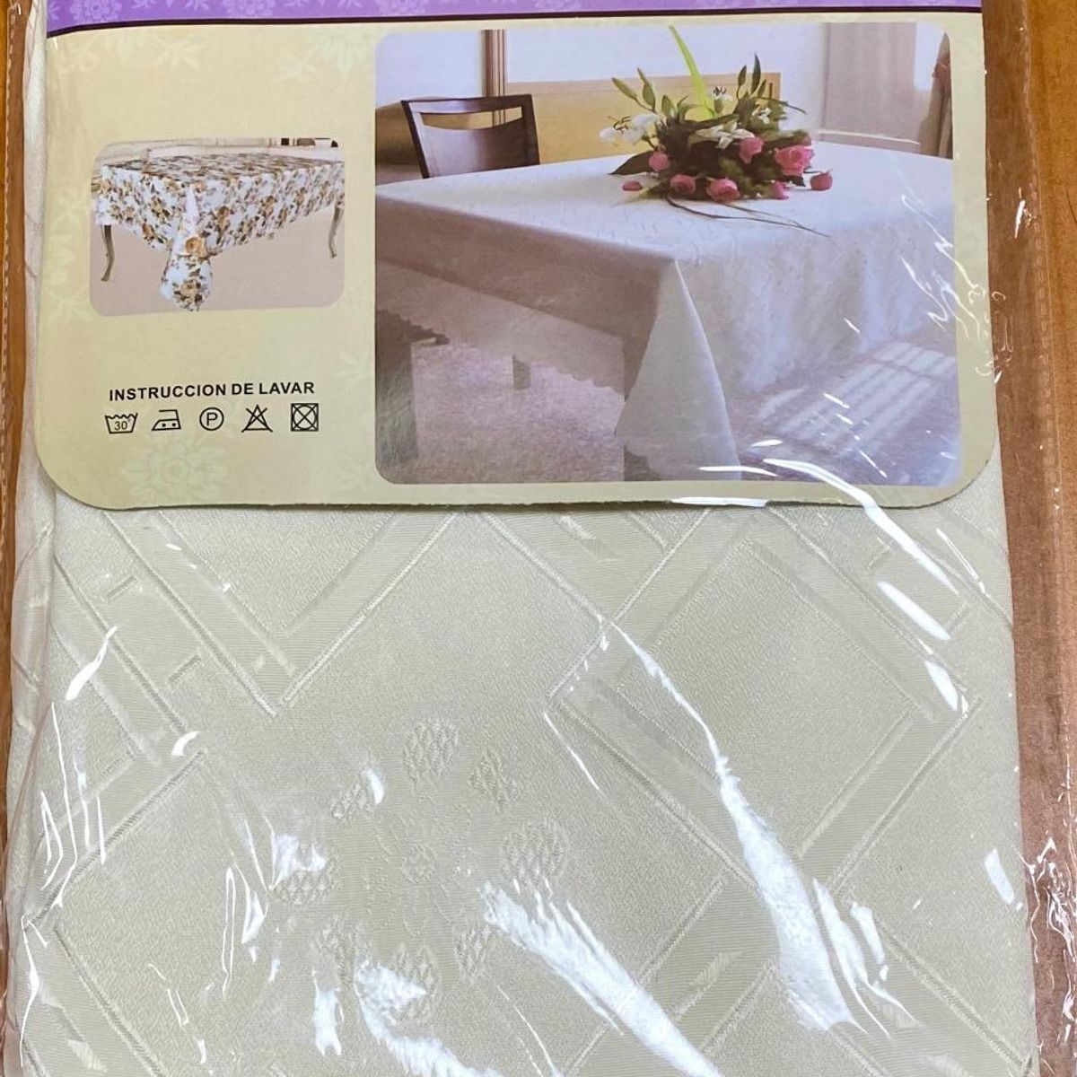 GENERICO - Mantel Redondo 180x180 cm en Variados Colores