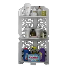 GENERICO - Estante Organizador de Baño con 3 Compartimentos