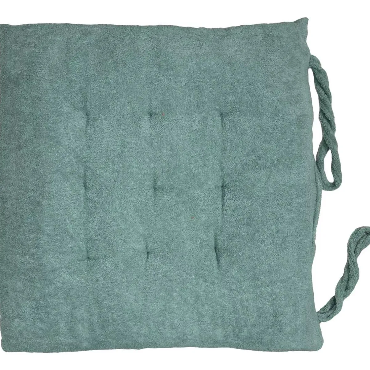 GENERICO - Pack de 6 Cojines Cuadrados Gruesos Chenille para Sillas