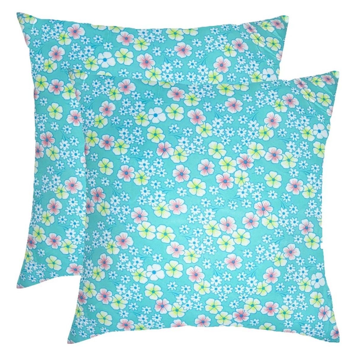 GENERICO - Pack de 2 Rellenos de Cojín 45x45cm Poliéster Suaves