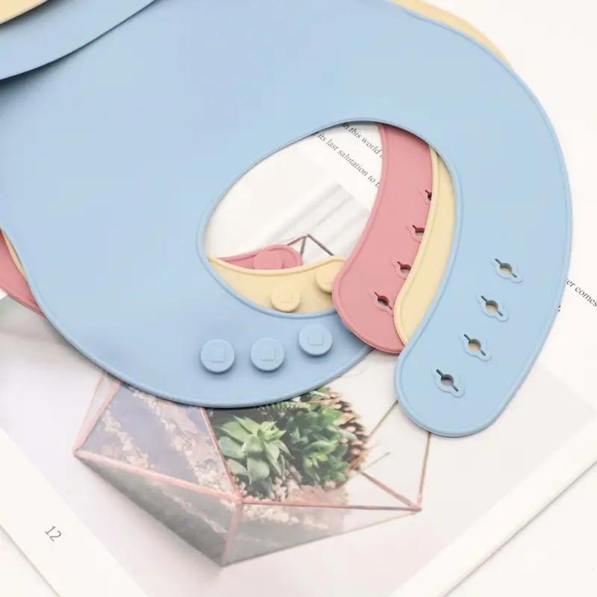 GENERICO - Set de 10 Platos y Utensilios Infantiles de Silicona