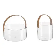 GENERICO - Pack de 2 Hieleras Cubeteras para Botellas y Latas