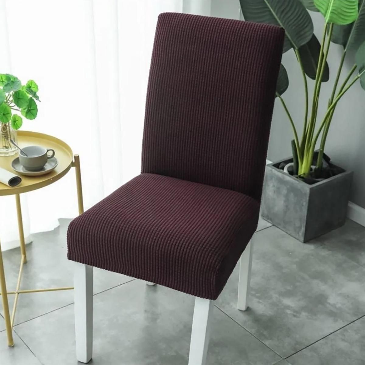 GENERICO - Pack de 6 Fundas de Silla Spandex para Comedor