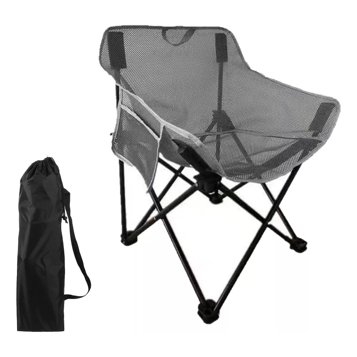 GENERICO - Silla Plegable Portátil para Camping y Playa con Bolsa