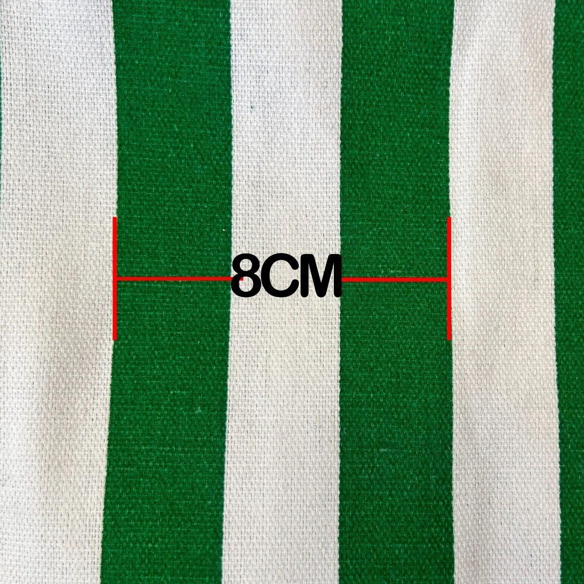 GENERICO - Tela Lona Listada de 6 Metros Gruesa y Durable