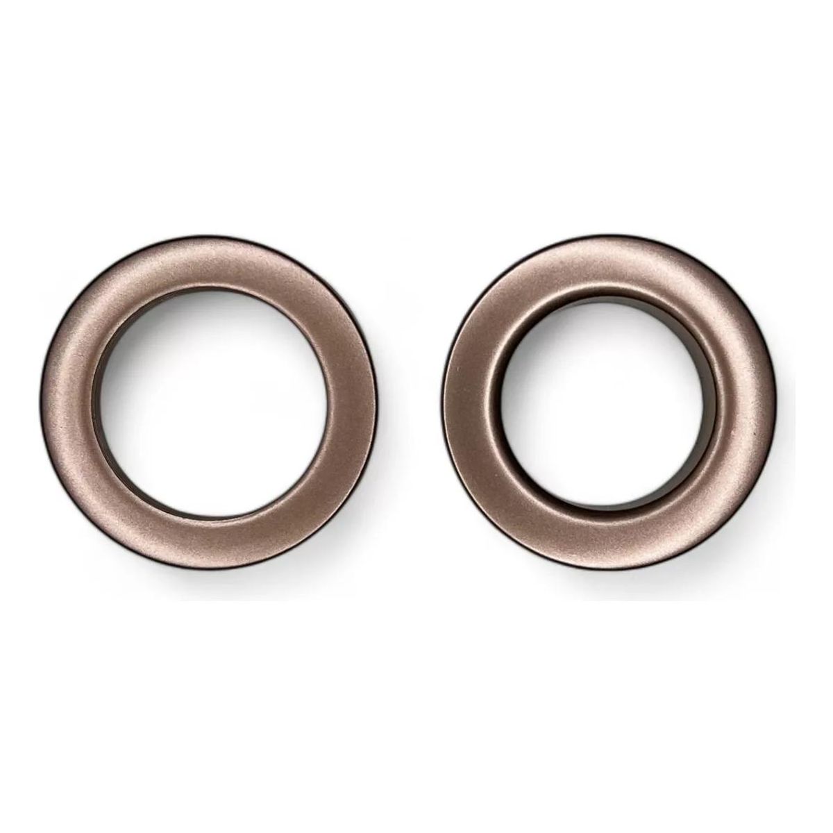 GENERICO - Pack de 100 Argollas de Cortina de 35cm de Plástico ABS