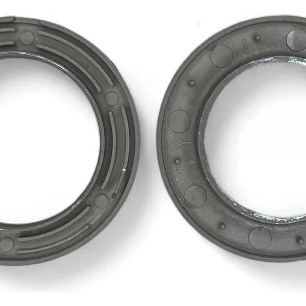 GENERICO - Pack de 100 Argollas de Cortina de 35cm de Plástico ABS