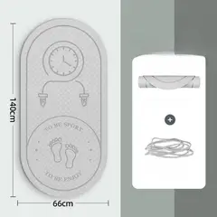 GENERICO - Mat de Pilates Extra Grueso de 10 mm para Entrenamiento