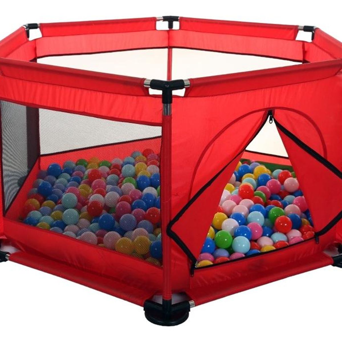 GENERICO - Corral de Seguridad para Bebés con Malla Protectora