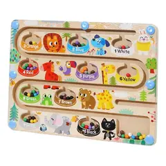 GENERICO - Juego Didáctico Montessori para Colores y Motoras