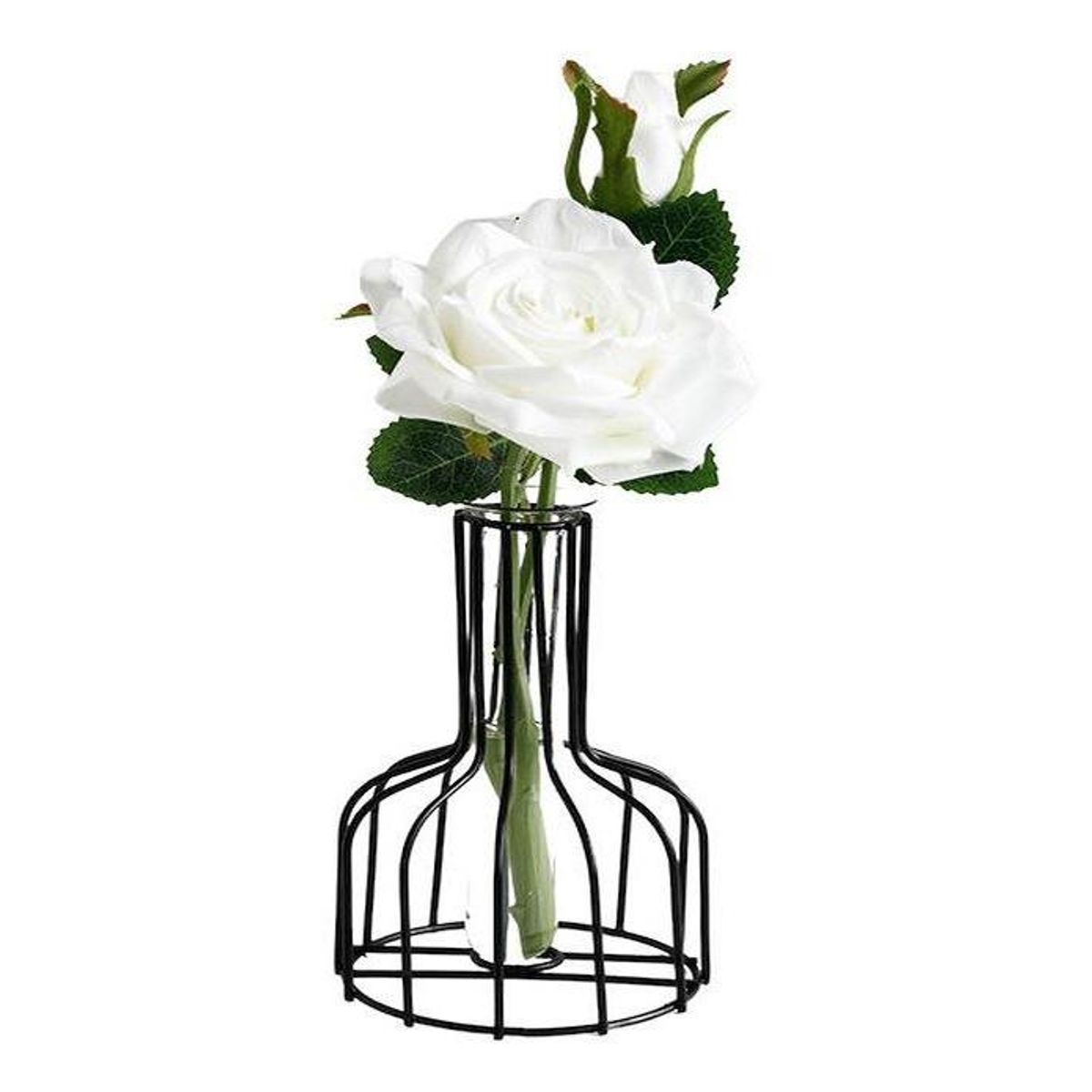 GENERICO - Florero Hidropónico de Vidrio para Decoración de Plantas