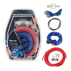 GENERICO - Kit Completo de Cables para Amplificador Subwoofer 1500W