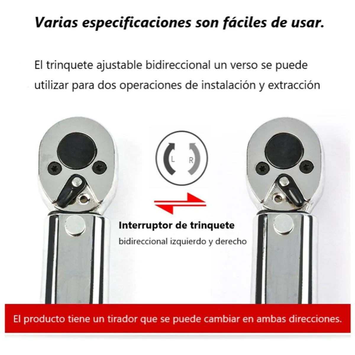 GENERICO - Torquímetro 38&apos de Torque Ajustable 19-110Nm