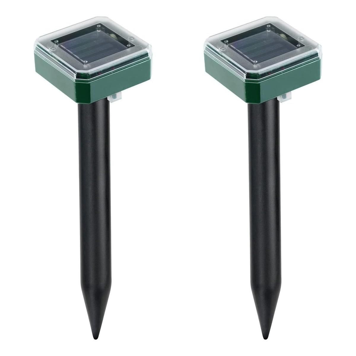 GENERICO - Pack de 2 Repelentes Solares para Ratas y Roedores