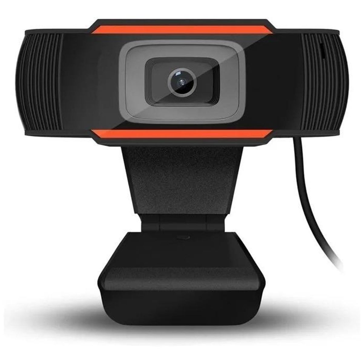 GENERICO - Cámara Web HD USB con Micrófono Integrado y Enfoque Ajustable