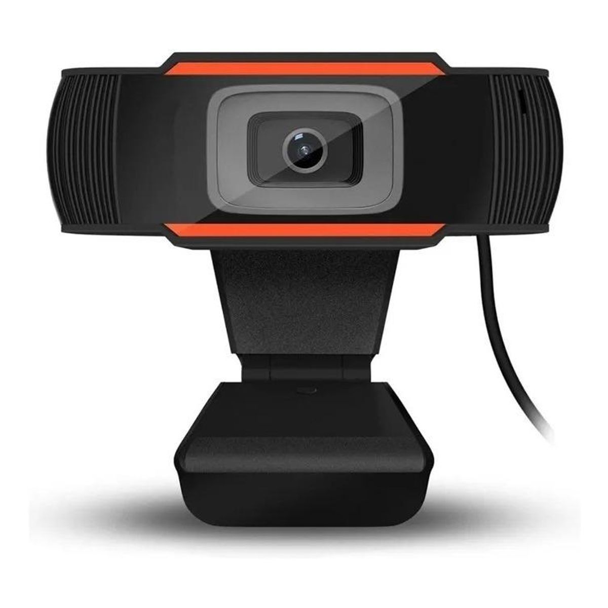 GENERICO - Cámara Web HD USB con Micrófono Integrado y Enfoque Ajustable