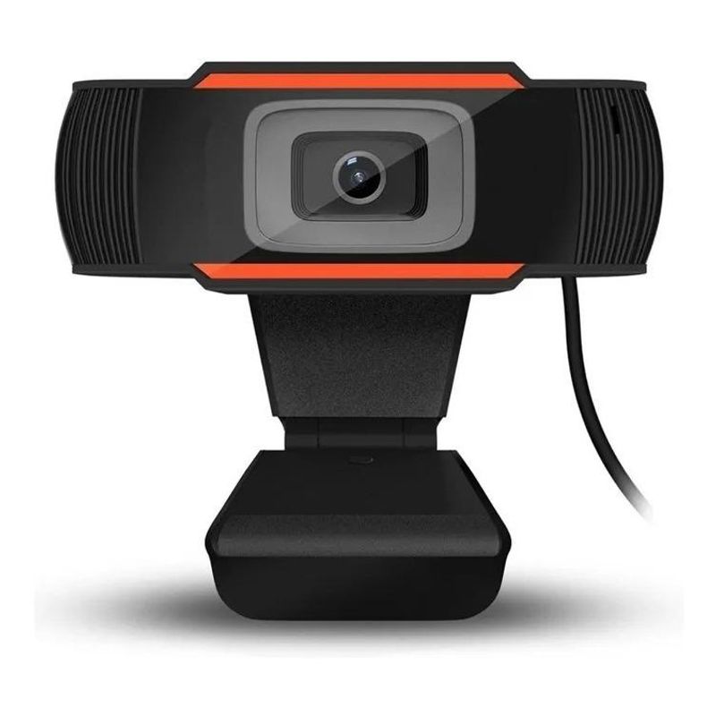 GENERICO - Cámara Web HD USB con Micrófono Integrado y Enfoque Ajustable